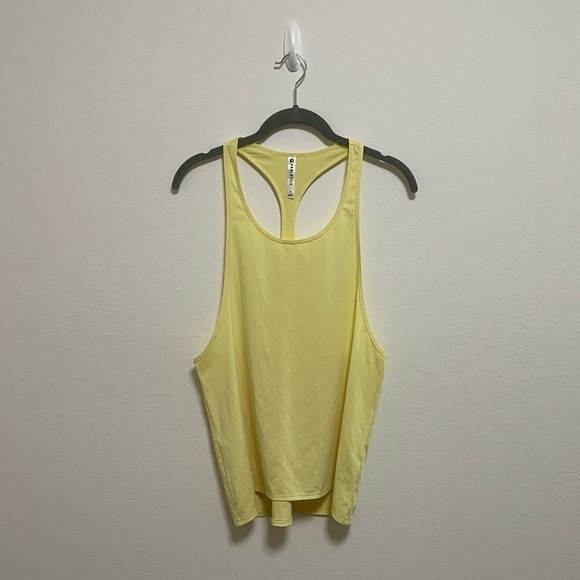 Fabletics Yellow Workout Tank Top Size small - Picture 1 of 5